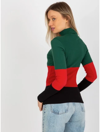 Dámská halenka RV BZ 8465 1.93P tmavě zelená - FPrice