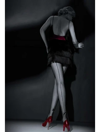 Knittex 11916 Adora Cabarette Lurexové punčocháče 1-4