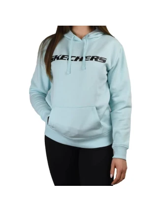 Mikina Skechers Heritage Hoodie W WHD65-AQUA