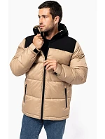 Kariban K 6163 Prošívaná bunda s kapucí 20.6163 black Kariban K 6163 Prošívaná bunda s kapucí 20.6163 black