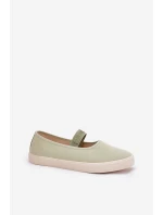 Dámské Tenisky Big Star NN274604 Světlezelené Dámské Tenisky Big Star NN274604 Světlezelené