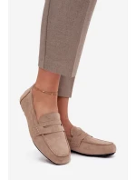 Loafersy Mokasyny Damské Ploché Béžové Soreline Loafersy Mokasyny Damské Ploché Béžové Soreline