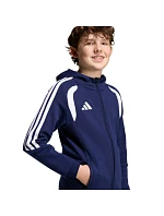 Dětská mikina adidas Tiro 26 League Sweat Full Zip Hoodie navy blue KF3322