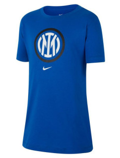 Dětské Dres Inter Milan Crest Jr DJ1488 408 modré - Nike