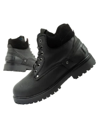 Wrangler Yuma pánské boty sable boots smart leather black