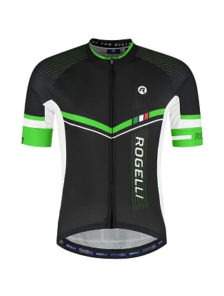 Tričko Rogelli Gara Mostro II, černozelené, velikost 5XL