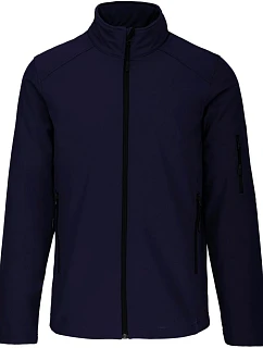 Kariban K 402 Dětská 3-vrstvá softshellová bunda 20.K402 navy