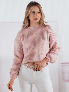 Dámský oversize svetr BILLIS pink FashionStreet MY2283