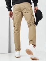 Pánské bojové kalhoty béžové FashionStreet UX4254 Pánské bojové kalhoty béžové FashionStreet UX4254