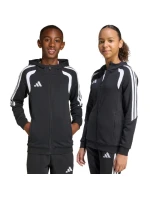Dětská mikina adidas Tiro 26 League Sweat Full Zip Hoodie černá KF3324
