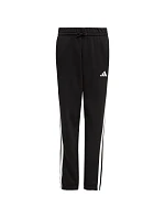 Černé dětské kalhoty adidas Essentials JJ3540