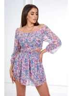 Béžová květinová sada Béžová květinová sada