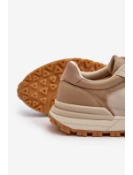 Pánské tenisky Big Star NN174067 Memory Foam System Beige Pánské tenisky Big Star NN174067 Memory Foam System Beige