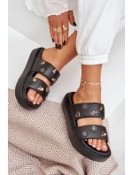 Dámské Pěnové Pantofle S Klipy Černé Ravanala