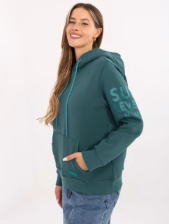 Mikina D10600BI02690A7NO mořská barva