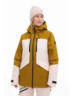 O'neill dámská zimní sportovní bunda snowboard lyže GTX RECCO růžová hnědá