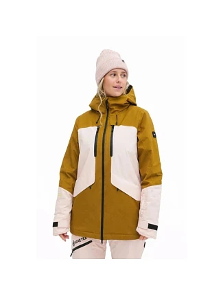 O'neill dámská zimní sportovní bunda snowboard lyže GTX RECCO růžová hnědá