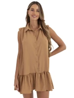 Šaty 341 SK 5183.09 velbloud