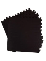 EB FIT podložka na cvičení 60x60x1,0cm 4 ks černá EB FIT podložka na cvičení 60x60x1,0cm 4 ks černá