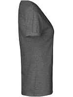 Neutral O 80012 Dámské bio tričko s ohrnutými rukávy 77.8012 dark heather Neutral O 80012 Dámské bio tričko s ohrnutými rukávy 77.8012 dark heather
