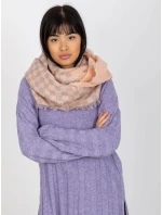 Tunelová šála AT KM 9501.10 světle růžová Tunelová šála AT KM 9501.10 světle růžová