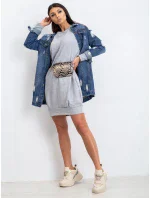 Šaty RV TU 5184.93P šedá Šaty RV TU 5184.93P šedá