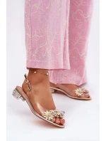 Sandály na podpatku  model 213941 Step in style