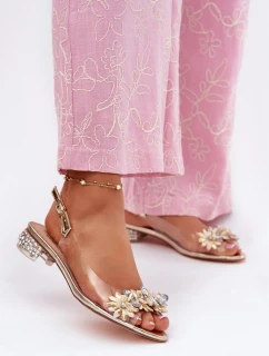 Sandály na podpatku  model 213941 Step in style