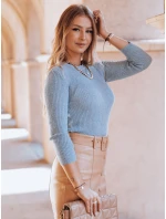 AURINA dámský svetr modrý FashionStreet MY1390