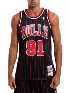 Mitchell & Ness Chicago Bulls NBA Swingman Alternate Jersey Bulls 95 Dennis Rodman M SMJYGS18150-CBUBLCK95DRD pánové