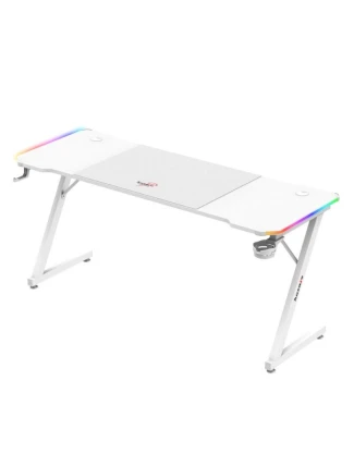Herní stůl Huzaro Hero 4.8 White RGB