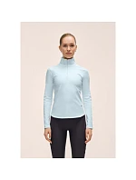 Dámské tričko CASALL Serene Half Zip Long Sleeve, modrá barva Dámské tričko CASALL Serene Half Zip Long Sleeve, modrá barva