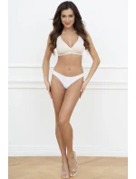 Italská móda Saura brazyliana barva: bílá