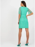 LK SK 508643 šaty.38X tyrkysová LK SK 508643 šaty.38X tyrkysová