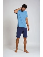 Pyžamo Duty 38881-95X Modrá a tmavě modrá - Henderson