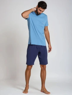 Pyžamo Duty 38881-95X Modrá a tmavě modrá - Henderson