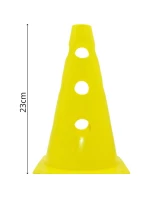 PATNÍK 23 CM S OTVORY ŽLUTÝ