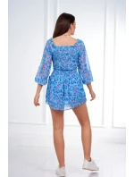 Modrá květinová sada Modrá květinová sada