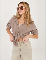 MI košile KS 2337.77 tmavě lila