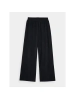 Dámské velurové tepláky s širokými nohavicemi 4F 4FRAW24TTROF1352-20S Dámské velurové tepláky s širokými nohavicemi 4F 4FRAW24TTROF1352-20S