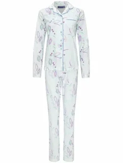 Dámské pyžamo 20232-178-6 zelenofialové - Pastunette