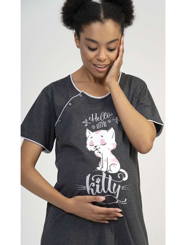 Dámská noční košile mateřská Little cat