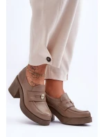 Polobotky na podpatku  model 183950 Step in style