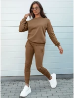 Dámská hnědá mikina FASHION II FashionStreet BY1323