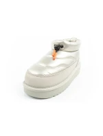 D.Franklin snow boots women winter fashion insulated boots silver dámské