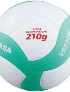 MIKASA VS210W KIDS MINI volejbalový míč R.4 210g bílá/zelená