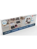 POLICE NA BOTY 3 ÚROVNĚ DŘEVĚNÉ ALPINA