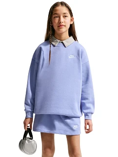 Dětská mikina Nike Sportswear Club Fleece Light Purple FD2923 569