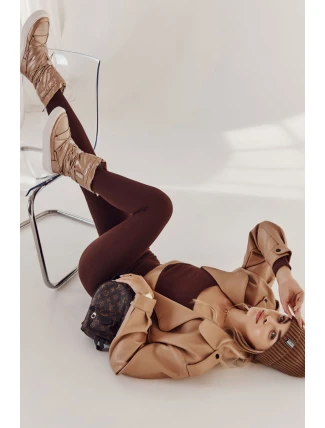 Dámské zateplené sněhule Big Star KK274194 Béžove