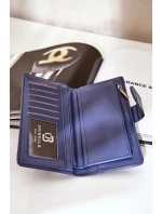 Dámská Peněženka Z Eko Kůže Tmavě Modrá Kalinessa Dámská Peněženka Z Eko Kůže Tmavě Modrá Kalinessa